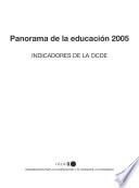 Panorama de la educación 2005 Indicadores de la OCDE