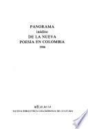 Panorama inédito de la nueva poesía en Colombia, 1986