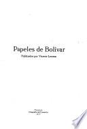 Papeles de Bolívar