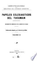 Papeles eclesiásticos del Tucumán