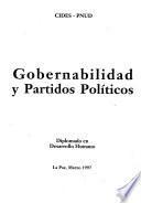 Partidos políticos y gobernabilidad