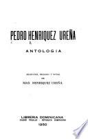 Pedro Henríquez Ureña, antología