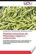 Péptidos Bioactivos de Phaseolus Vulgaris L Endurecido