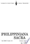 Philippiniana Sacra