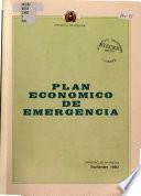 Plan económico de emergencia