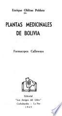 Plantas medicinales de Bolivia