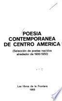 Poesía contemporánea de Centro América