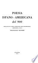 Poesia ispano-americana del 900