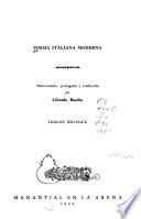 Poesía italiana moderna