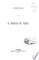 Poesías de D. Obdulio de Perea