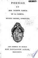 Poesias de Don Vicente García de la Huerta
