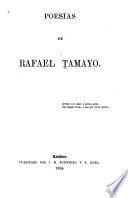 Poesías de Rafael Tamayo