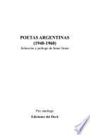 Poetas argentinas, 1940-1960