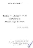 Poética y liberación en la narrativa de Onelio Jorge Cardoso