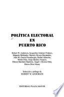 Política electoral en Puerto Rico