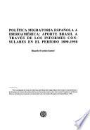 Política migratoria española a Iberoamérica