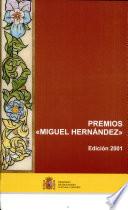 Premios Miguel Hernández edición 2001