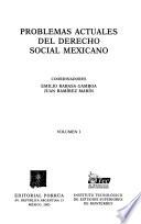 Problemas actuales del derecho social mexicano