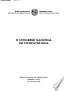 Proceedings del II Congreso Nacional de Fitopatología