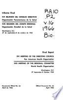 Proceedings of the Meeting of the Directing Council