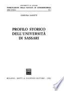 Profilo storico dell'Università di Sassari