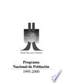 Programa Nacional de Población, 1995-2000