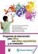Programas de intervención para niños con altas capacidades y su evaluación