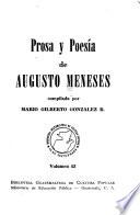 Prosa y poesía de Augusto Meneses