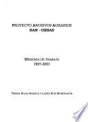 Proyecto Archivos Agrarios, RAN-CIESAS