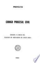 Proyecto, Código procesal civil