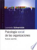 Psicología social de las organizaciones