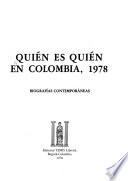 Quién es quién en Colombia, 1978