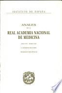 Real Academia Nacional de Medicina - 1995 - Tomo CXII - Cuaderno 2
