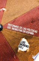 Reformas de las políticas del bienestar en España