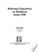 Reformas educativas en Honduras desde 1990