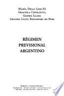 Régimen previsional argentino