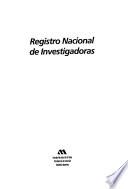 Registro nacional de investigadoras