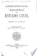 Registros del estado civil