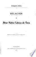 Relación de Alvar Núñez Cabeza de Vaca