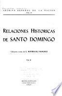 Relaciones históricas de Santo Domingo