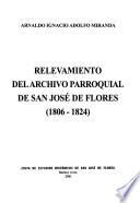 Relevamiento del Archivo Parroquial de San José de Flores, 1806-1824