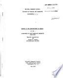 Report of the Subcommittee on Mexico of the Committee on Latin American Geography, 1948-1949