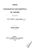 Reseña geográfico-estadística de España