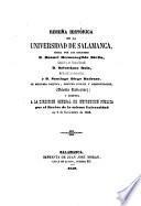 Reseña histórica de la Universidad de Salamanca
