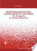Responsabilidad del legislador en Colombia