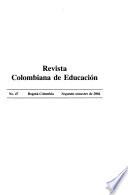 Revista colombiana de educación