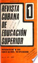 Revista cubana de educación superior