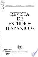Revista de estudios hispánicos