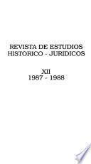 Revista de estudios histórico-jurídicos