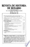 Revista de historia de Rosario